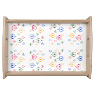 Serving Tray - Christmas Tree Ornaments