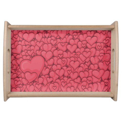 Serving Tray for creating a romantic mood  
