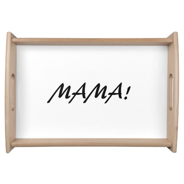 Serving tray for MAMA! (Front)