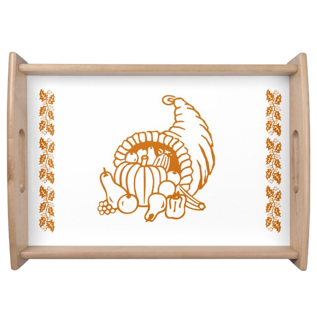 Serving Tray - Horn of Plenty (Front)