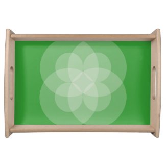 Serving Tray - Intersecting Circles