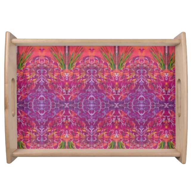 Serving Tray - Lovely Abstract  (Front)