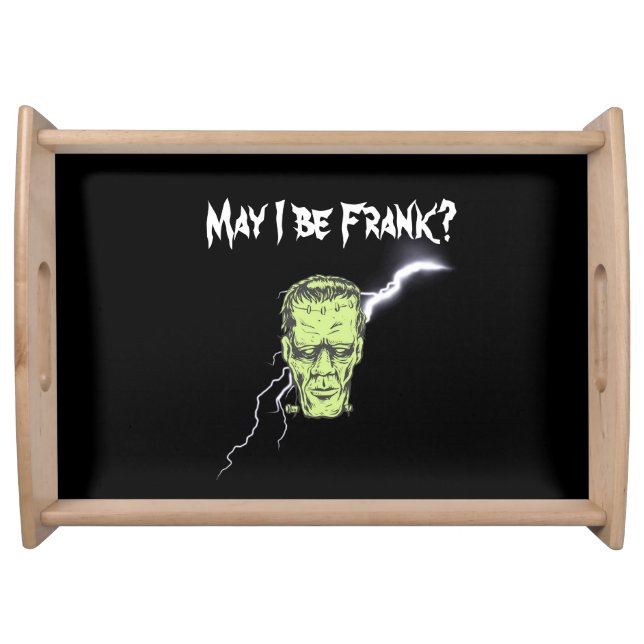 Serving Tray, May I Be Frank, Frankenstein Serving Tray (Front)