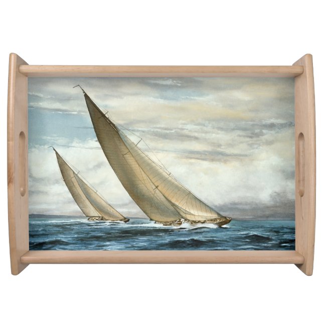 Serving Tray - Ocean Sailing (Front)