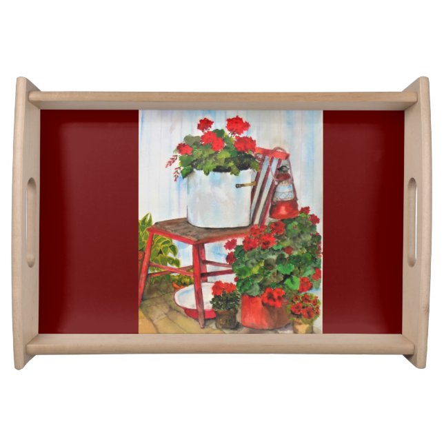 Serving Tray Painting Print (Front)