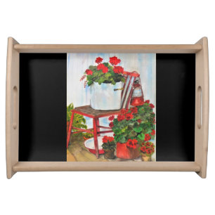 Serving Tray Painting Print