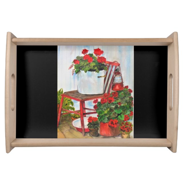 Serving Tray Painting Print (Front)