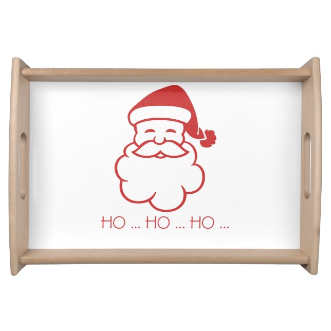 Serving Tray - Santa (Front)