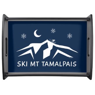 Serving Tray Ski Mt Tamalpais 