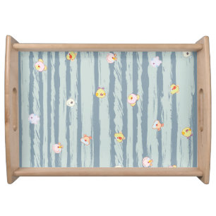 Serving Tray – Whimsy Faces
