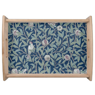 SERVING TRAY : WILLIAM MORRIS : POMEGRANATES