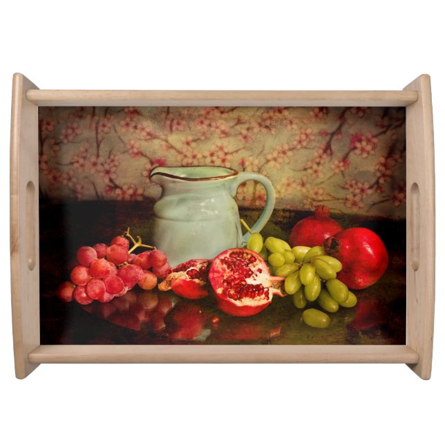 Serving Tray With Fruit (Front)