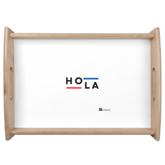 Serving Tray with HOLA Eterity Design
