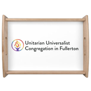 Serving Tray with UUCF logo