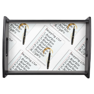 SERVING TRAYS - BOURBON LOVERS SHOPPING LIST