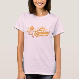 Serving Up Sunshine - Sunny Pastel Pickleball Life T-Shirt