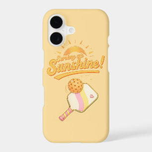 Serving Up Sunshine -Sunny Pastel Pickleball Phone iPhone 17 Case