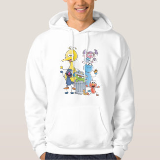 Sesame Pals Doodley Graphic Hoodie