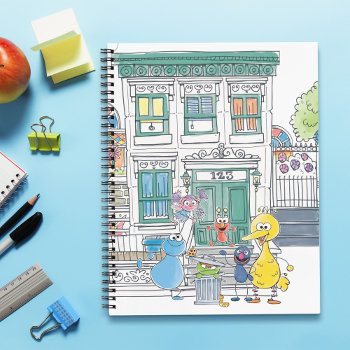 Sesame Pals Doodley Graphic Notebook by SesameStreet at Zazzle