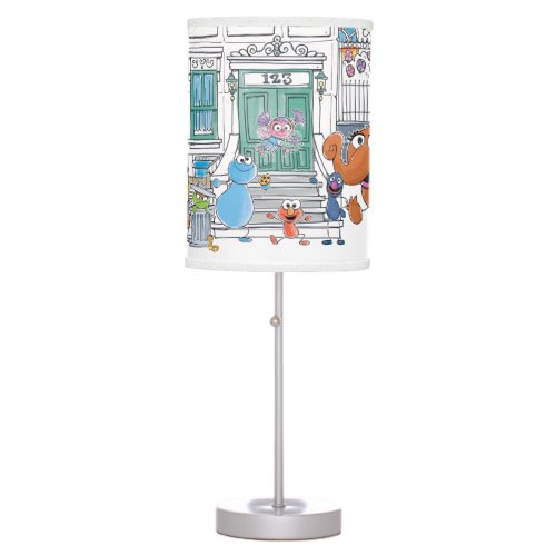 Sesame Pals Doodley Graphic Table Lamp