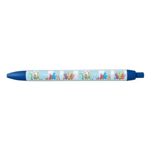 Sesame Pals Walking Along Sesame Street Pattern Pen