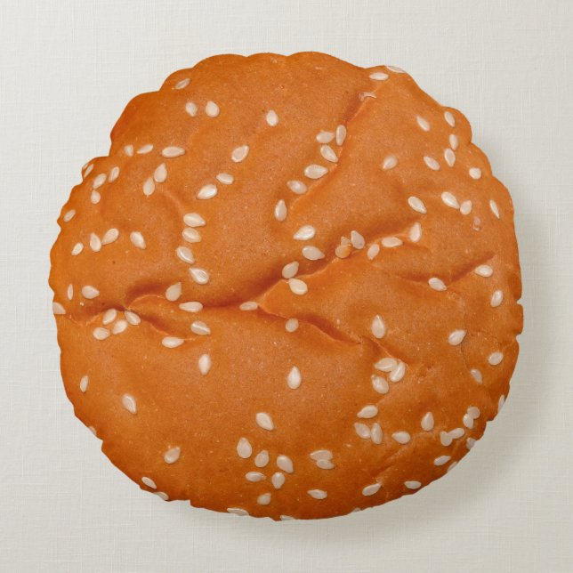 Sesame Seed Bun Pillow (Front)