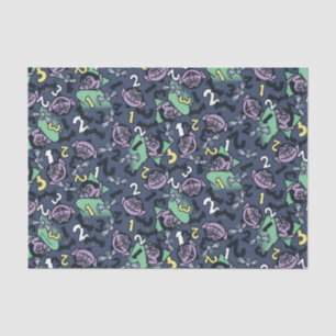 Sesame Sesame Count von Count Doodle Pattern Tissue Paper