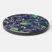 Sesame Sesame | Count von Count Doodle Pattern Wireless Charger (Front 2)