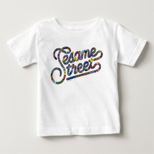 Sesame Sesame  Doodle Logo Baby T_Shirt