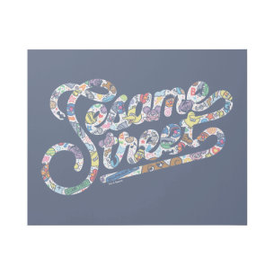 Sesame Sesame Doodle Logo Gallery Wrap