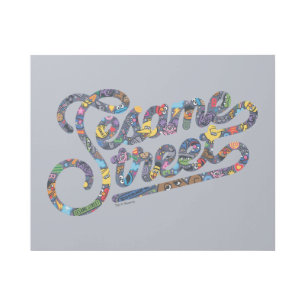 Sesame Sesame Doodle Logo Gallery Wrap