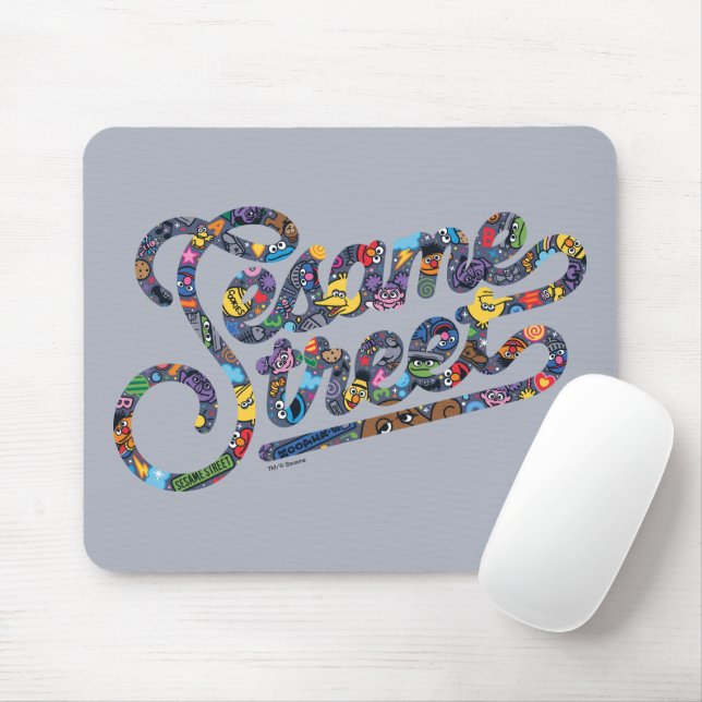 Sesame Sesame | Doodle Logo Mouse Pad (With Mouse)
