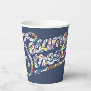 Sesame Sesame   Doodle Logo Paper Cups
