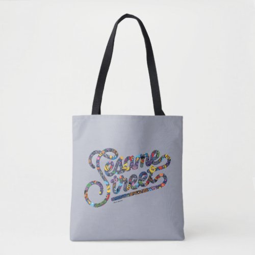 Sesame Sesame  Doodle Logo Tote Bag
