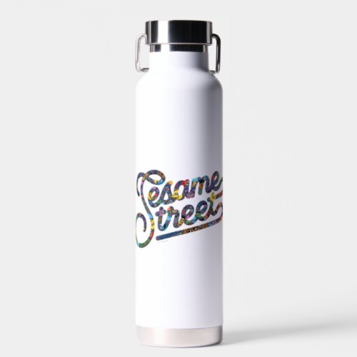Sesame Sesame  Doodle Logo Water Bottle