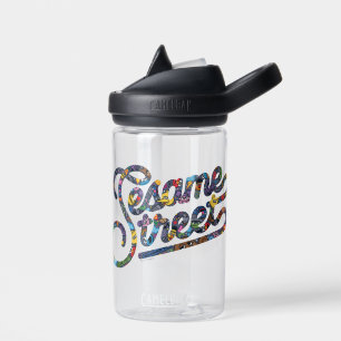 Sesame Sesame Doodle Logo Water Bottle