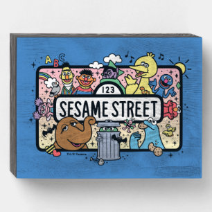 Sesame Sesame Sesame Pals Doodle Sign