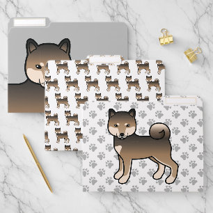 Sesame Shiba Inu Cute Cartoon Dog File Folder