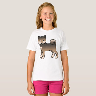 Sesame Shiba Inu Cute Cartoon Dog T-Shirt
