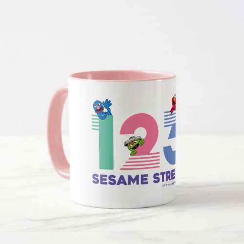 Sesame Street 123 Mug