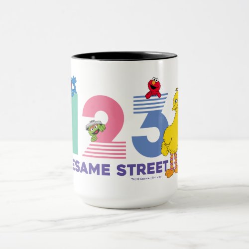 Sesame Street 123 Mug