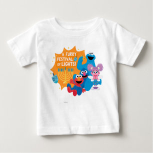 Sesame Street   A Furry Festival of Lights! Baby T-Shirt