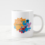 Sesame Street | A Furry Festival of Lights! Giant Coffee Mug<br><div class="desc">Celebrate Hanukkah with your favorite Sesame Street friends in this delightful “A Furry Festival of Lights!” design! Featuring Cookie Monster, Elmo, Grover, and Abby Cadabby, this festive illustration captures the joy and warmth of the holiday season. Surrounded by a glowing menorah, playful dreidels, and cheerful smiles, this design is perfect...</div>