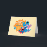 Sesame Street | A Furry Festival of Lights! Holiday Card<br><div class="desc">Celebrate Hanukkah with your favorite Sesame Street friends in this delightful “A Furry Festival of Lights!” design! Featuring Cookie Monster, Elmo, Grover, and Abby Cadabby, this festive illustration captures the joy and warmth of the holiday season. Surrounded by a glowing menorah, playful dreidels, and cheerful smiles, this design is perfect...</div>