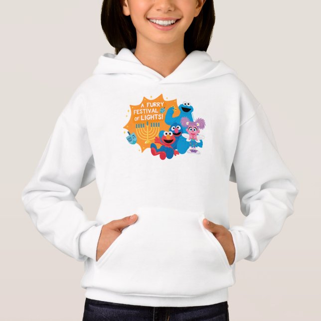 Sesame Street | A Furry Festival of Lights! Hoodie (Front)