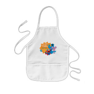 Sesame Street A Furry Festival of Lights! Kids' Apron