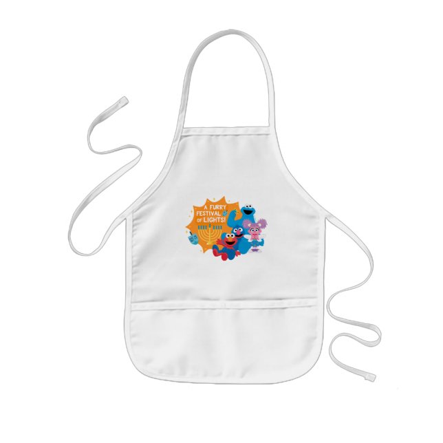 Sesame Street | A Furry Festival of Lights! Kids' Apron (Front)