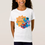 Sesame Street | A Furry Festival of Lights! T-Shirt<br><div class="desc">Celebrate Hanukkah with your favorite Sesame Street friends in this delightful “A Furry Festival of Lights!” design! Featuring Cookie Monster, Elmo, Grover, and Abby Cadabby, this festive illustration captures the joy and warmth of the holiday season. Surrounded by a glowing menorah, playful dreidels, and cheerful smiles, this design is perfect...</div>