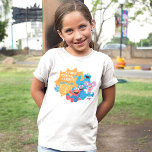 Sesame Street | A Furry Festival of Lights! T-Shirt<br><div class="desc">Celebrate Hanukkah with your favorite Sesame Street friends in this delightful “A Furry Festival of Lights!” design! Featuring Cookie Monster, Elmo, Grover, and Abby Cadabby, this festive illustration captures the joy and warmth of the holiday season. Surrounded by a glowing menorah, playful dreidels, and cheerful smiles, this design is perfect...</div>