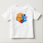 Sesame Street | A Furry Festival of Lights! Toddler T-shirt<br><div class="desc">Celebrate Hanukkah with your favorite Sesame Street friends in this delightful “A Furry Festival of Lights!” design! Featuring Cookie Monster, Elmo, Grover, and Abby Cadabby, this festive illustration captures the joy and warmth of the holiday season. Surrounded by a glowing menorah, playful dreidels, and cheerful smiles, this design is perfect...</div>